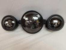 Load image into Gallery viewer, 7" Kawasaki Voyager & Vaquero DAYMAKER Headlight Dual 4.5" - 4 1/2" Auxiliary AUX Black Spot Passing LED Fog Lights SET