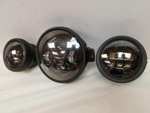 Load image into Gallery viewer, 7" Kawasaki Voyager & Vaquero DAYMAKER Headlight Dual 4.5" - 4 1/2" Auxiliary AUX Black Spot Passing LED Fog Lights SET