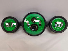 Load image into Gallery viewer, 7" Kawasaki Voyager & Vaquero DAYMAKER Headlight Dual 4.5" - 4 1/2" Auxiliary AUX Green Spot Passing LED Fog Lights SET