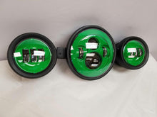 Load image into Gallery viewer, 7" Kawasaki Voyager & Vaquero DAYMAKER Headlight Dual 4.5" - 4 1/2" Auxiliary AUX Green Spot Passing LED Fog Lights SET