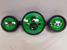 Load image into Gallery viewer, 7" Kawasaki Voyager & Vaquero DAYMAKER Headlight Dual 4.5" - 4 1/2" Auxiliary AUX Green Spot Passing LED Fog Lights SET