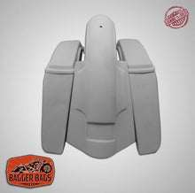 Load image into Gallery viewer, Yamaha Royal Star Venture 5" Stretched Extended Saddlebags No Cut Outs Fender & Lids - Fifty Five