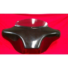 Load image into Gallery viewer, Harley Davidson Headlight Stereo Fairing Fatboy Softail Classic Heritage Deluxe Black