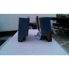 Load image into Gallery viewer, Harley Davidson 4" Extended Stretched Saddlebags - Painted Black -No lids