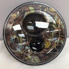 Load image into Gallery viewer, 7" DAYMAKER Replacement Gear Head Design Projector HID LED Light Bulb Headlight Motorcycle Harley