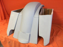 Load image into Gallery viewer, Honda VTX 1300 / 1800 5" Extended Stretched Saddlebags Rear Fender Dual Cut Outs