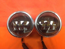 Load image into Gallery viewer, Harley Chrome Dual Twin DAYMAKER Headlights with Bracket Light Bar for FAT BOB STREET BOB DYNA