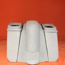 Load image into Gallery viewer, Honda VTX 1300 / 1800 5" Extended Stretched Saddlebags Rear Fender No Cut Outs Dual 6 X 9 Speaker Lids