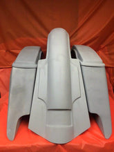 Load image into Gallery viewer, Yamaha Royal Star Venture 5" Stretched Extended Saddlebags Dual Cut Outs Fender & Lids - Fifty Five