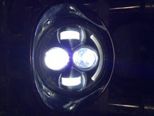 Load image into Gallery viewer, Honda VTX 1300 / 1800 C / R / S - 5 3/4" DAYMAKER Chrome HID LED Light Bulb Headlight Motorcycle 5.75" Mount
