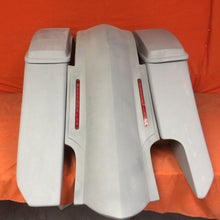 Load image into Gallery viewer, Harley Davidson 6" Trendsetter Extended Saddlebag LED Fender Kit - Right Side Cut Out Lids / 2014