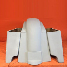 Load image into Gallery viewer, Honda VTX 1300 / 1800 4" Extended Stretched Saddlebags Rear Fender Dual Cut Outs
