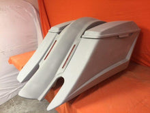 Load image into Gallery viewer, Harley Davidson 6" Trendsetter Extended Saddlebag LED Fender Kit - Right Side Cut Out Lids / 2014