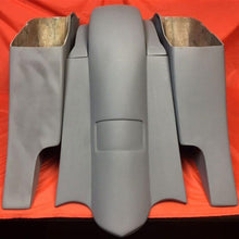 Load image into Gallery viewer, Honda VTX 1800 / 1300 6" Extended Stretched BOLT ON Out & Down Bags Rear Fender Rails Dual Cut Out