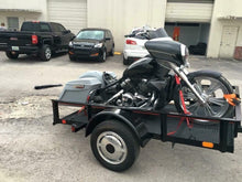 Load image into Gallery viewer, Yamaha Royal Star Venture 5" Stretched Extended Saddlebags Dual Cut Outs Fender - Fifty Five