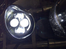 Load image into Gallery viewer, Honda VTX 1300 / 1800 C / R / S - 5 3/4" DAYMAKER Chrome HID LED Light Bulb Headlight Motorcycle 5.75" Mount