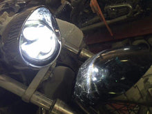 Load image into Gallery viewer, Honda VTX 1300 / 1800 C / R / S - 5 3/4" DAYMAKER Chrome HID LED Light Bulb Headlight Motorcycle 5.75" Mount