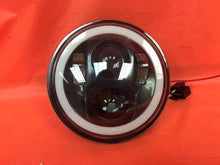 Load image into Gallery viewer, 5 3/4" DAYMAKER With FULL Halo Replacement Black Projector HID LED Light Bulb Headlight Motorcycle Harley 5.75"