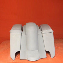 Load image into Gallery viewer, Honda VTX 1300 / 1800 5" Extended Stretched Saddlebags Rear Fender Dual Cut Outs Lids