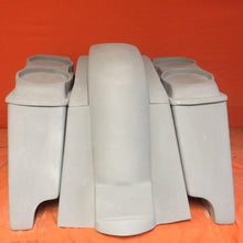 Load image into Gallery viewer, Honda VTX 1300 / 1800 6" Extended Stretched Saddlebags Rear Fender Dual Cut Outs Dual 6.5" Speaker Lids