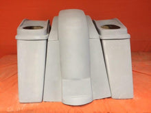 Load image into Gallery viewer, Honda VTX 1300 / 1800 4" Extended Stretched Saddlebags Rear Fender No Cut Outs Dual 6 X 9 Speaker Lids