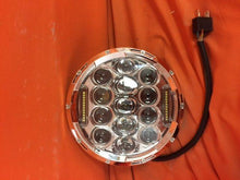 Load image into Gallery viewer, 7" DAYMAKER 75W CHROME Projector HID LED Light Bulb Headlight Motorcycle Kawasaki Vulcan Nomad 1500 / 1600