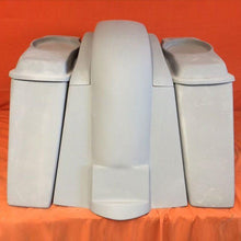 Load image into Gallery viewer, Honda VTX 1300 / 1800 4" Extended Stretched Saddlebags Rear Fender No Cut Outs 6 X 9 Speaker Lids