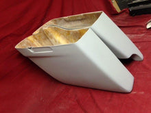 Load image into Gallery viewer, Harley Davidson 4.5" Extended Stretched Saddlebags Right Side Cut Out - No Lids 2014 Model Style Bags