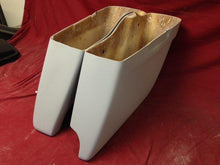 Load image into Gallery viewer, Harley Davidson 4.5" Extended Stretched Saddlebags Right Side Cut Out - No Lids 2014 Model Style Bags
