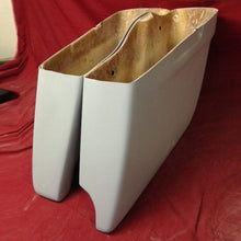 Load image into Gallery viewer, Harley Davidson 4.5" Extended Stretched Saddlebags Right Side Cut Out - No Lids 2014 Model Style Bags