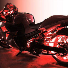 Load image into Gallery viewer, Red 4pc LED Kit Engine Fairing Body Kit Lights Glow Accent Lighting for Harley