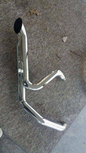 2004 Ultra classic 2-1 short pipes (chromed)