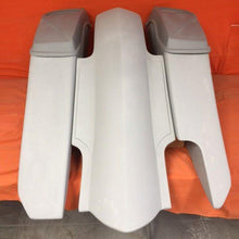 Load image into Gallery viewer, Harley Davidson 6&quot; Trendsetter Extended Saddlebag Fender Kit - Right Side Cut Out Dual 6.5&quot; Speaker Lids / 2014
