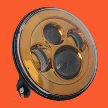 Load image into Gallery viewer, 7&quot; DAYMAKER Replacement Gold HID LED Light Bulb Headlight Motorcycle Kawasaki Vulcan Nomad 1500 / 1600