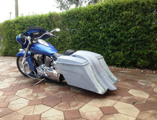 Load image into Gallery viewer, Honda VTX 1800 / 1300 6&quot; Extended Stretched Out &amp; Down Bags Rear Fender Right Side Cut Out Onlly - No lids