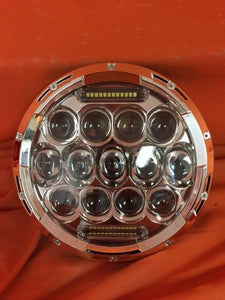HARLEY, HONDA, SUZUKI, YAMAHA, KAWASAKI LED DAYMAKER HEADLIGHTS - SKU: AD0045