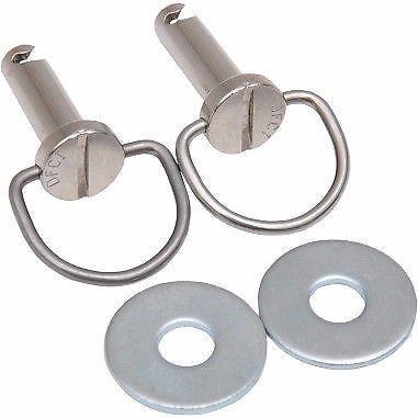 2 Fasteners Hard Saddlebags Mounting Pin Studs Bolts Bails Harley Davidson Touring FLHX FLH