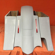 Load image into Gallery viewer, Honda Shadow Sabre 1100 6&quot; Extended Saddlebags Out &amp; Down Bags LED Rear Fender Right Side Cut Out