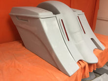 Load image into Gallery viewer, Honda Shadow Sabre 1100 6&quot; Extended Saddlebags Out &amp; Down Bags LED Rear Fender Right Cut Out Lids