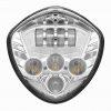 Victory Cross Country DAYMAKER With bottom Halo Chrome Projector LED Headlight