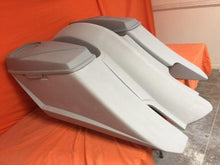Load image into Gallery viewer, Harley Davidson 6&quot; Trendsetter Extended Saddlebag Fender Kit - Right Side Cut Out 6.5&quot; Speaker Lids / 2014