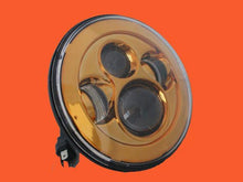 Load image into Gallery viewer, 7&quot; DAYMAKER Replacement Gold HID LED Light Bulb Headlight Motorcycle Kawasaki Vulcan Nomad 1500 / 1600