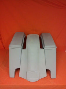 Harley Davidson 4" Extended Stretched Saddlebags Lids & Replacement Fender 89 - 08