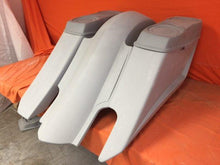 Load image into Gallery viewer, Harley Davidson 6&quot; Trendsetter Extended Saddlebag Fender Kit - Right Side Cut Out Dual 6.5&quot; Speaker Lids / 2014