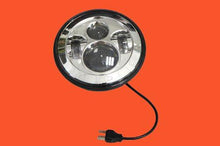 Load image into Gallery viewer, 7&quot; DAYMAKER Replacement Chrome HID LED Light Bulb Headlight Motorcycle Kawasaki Vulcan Nomad 1500 / 1600