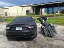 Load image into Gallery viewer, Harley Davidson 6&quot; Extended Stretched Out &amp; Down Saddlebags Fender - No Lids 2014 Model Bags - Dual Cut Outs