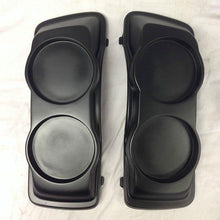 Load image into Gallery viewer, Harley Saddlebag Speaker Lids Dual 6.5" Fits Harley Touring Stretched / Extended