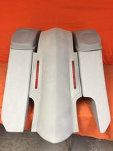 Load image into Gallery viewer, Harley Davidson 6&quot; Trendsetter Extended Saddlebag LED Fender Kit - Right Side Cut Out Dual 6 x 9 Speaker Lids / 2014