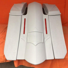 Load image into Gallery viewer, Harley Davidson 6&quot; Trendsetter Extended Saddlebag LED Recess Plate Fender Kit - No Cut Outs 6 x 9 Speaker Lids / 2014