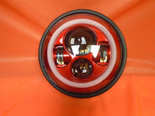 Load image into Gallery viewer, 7&quot; DAYMAKER Yamaha Royal Star Venture RED with RED Halo Projector HID LED Light Bulb Headlight Motorcycle